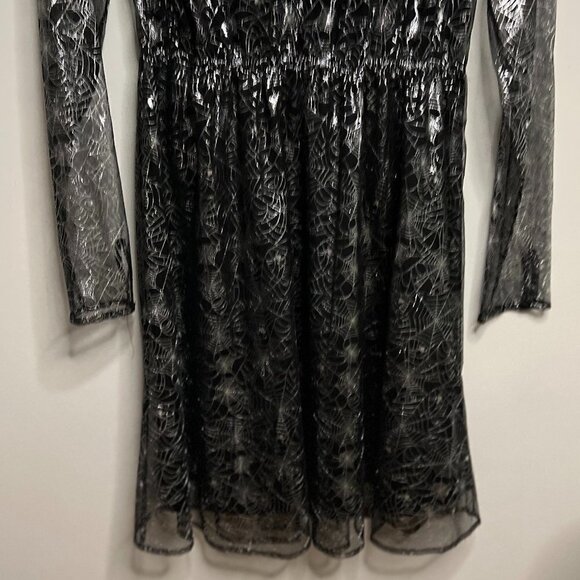 Modcloth Halloween Spiderweb Dress Size M NWT - Picture 8 of 11